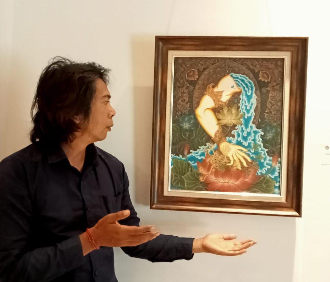 podiumnews.com-Pelukis Penyintas Skizofrenia Ubah Stigma